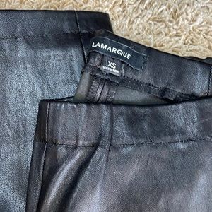 Lamarque Leather leggings-XS